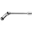 Facom 3/8 in Socket Wrench with Hinged Handle, Satin Chrome Finish, Chrome Vanadium Steel, 176mm Length B.10R8D