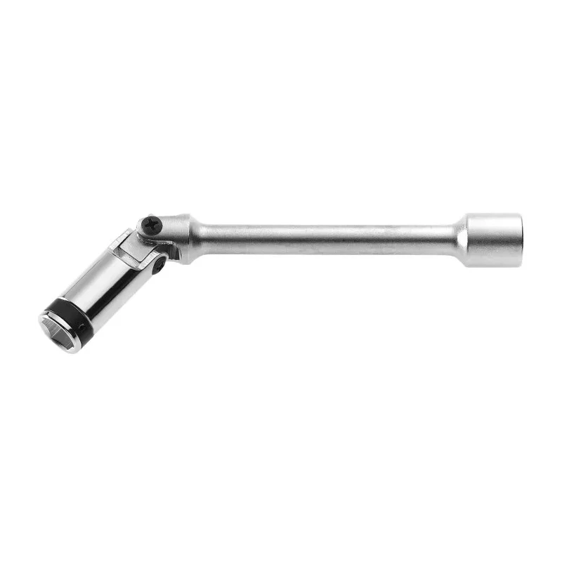 Facom 3/8 in Socket Wrench with Hinged Handle, Satin Chrome Finish, Chrome Vanadium Steel, 176mm Length B.10R8D