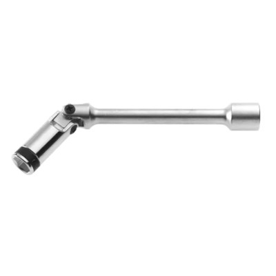 Facom 3/8 in Socket Wrench with Hinged Handle, Satin Chrome Finish, 176mm Overall Length B.10R9D