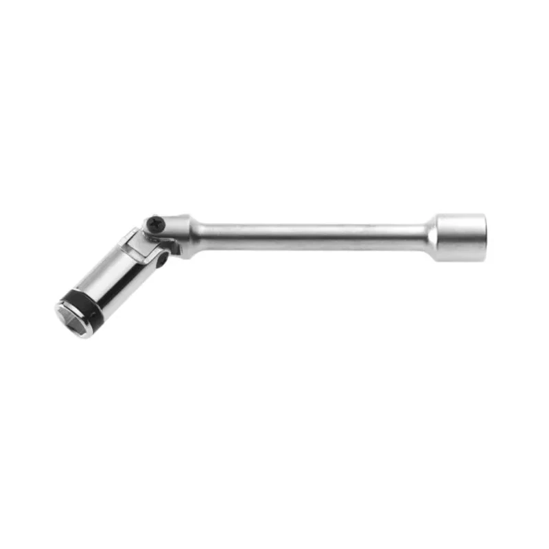 Facom 3/8 in Socket Wrench with Hinged Handle, Satin Chrome Finish, 176mm Overall Length B.10R9D