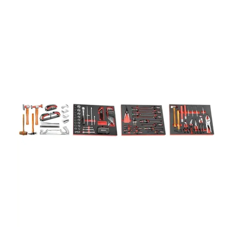 Facom 128 Piece Automotive Tool Kit with Foam Inlay CM.CAR
