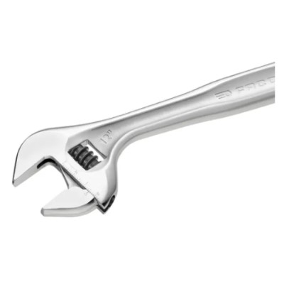 Facom Adjustable Spanner 50 mm Jaw Capacity 375 mm Overall Length Metal Handle Chrome Vanadium Steel 101.15