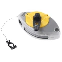 Stanley Professional 30 m Twisted Polyester Cotton Chalk Line with Blue Chalk Powder 0-47-480