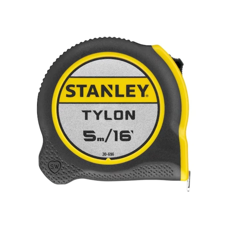 Stanley Tylon 5 m Tape Measure, Imperial and Metric, 19mm Blade Width 1-30-696