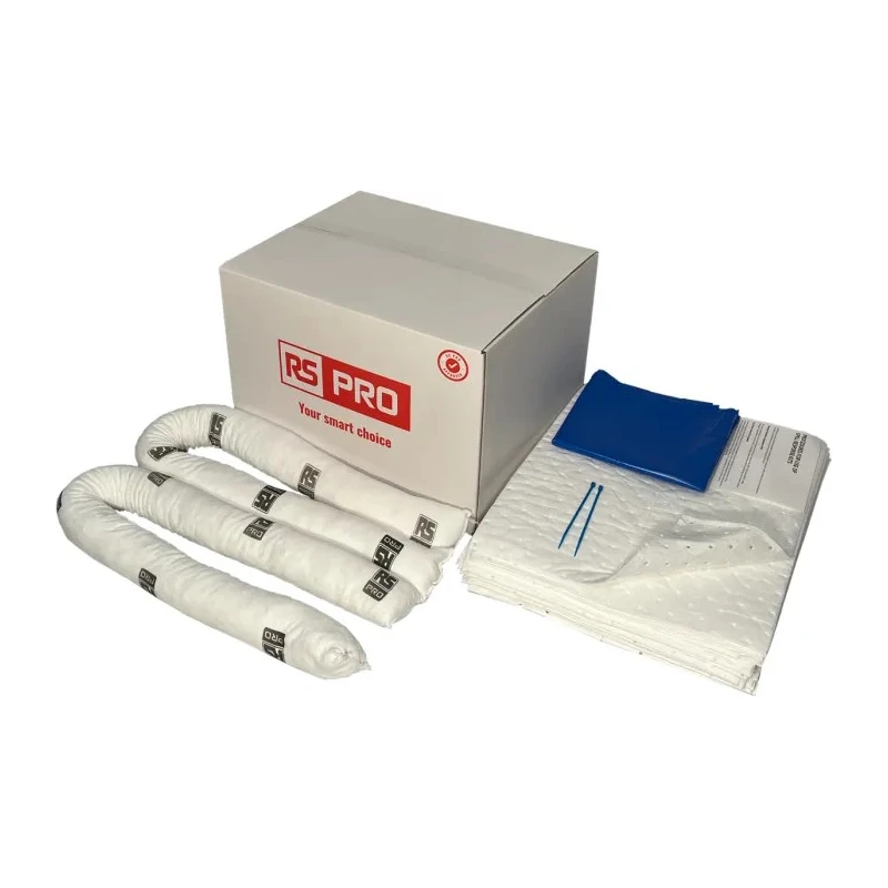 RS PRO 35 L Oil Spill Kit for Rapid Oil Leak Response 495mm x 395mm x 350mm 776-9696
