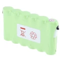 RS Pro 7.2 V Nickel Metal Hydride Rechargeable Battery Pack 6 Cells 1300 mAh 777-0377
