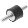 FIBET M6 x 18 mm Anti-Vibration Mount Male to Male Bobbin with 42.6 daN Compression, 20 mm OD, 15 mm H 2015VV18-60