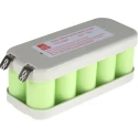 RS PRO 12 V Nickel Metal Hydride Rechargeable Battery Pack 7Ah 10 Cells Tags Termination 777-0387