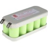 RS PRO 12 V Nickel Metal Hydride Rechargeable Battery Pack 7Ah 10 Cells Tags Termination 777-0387