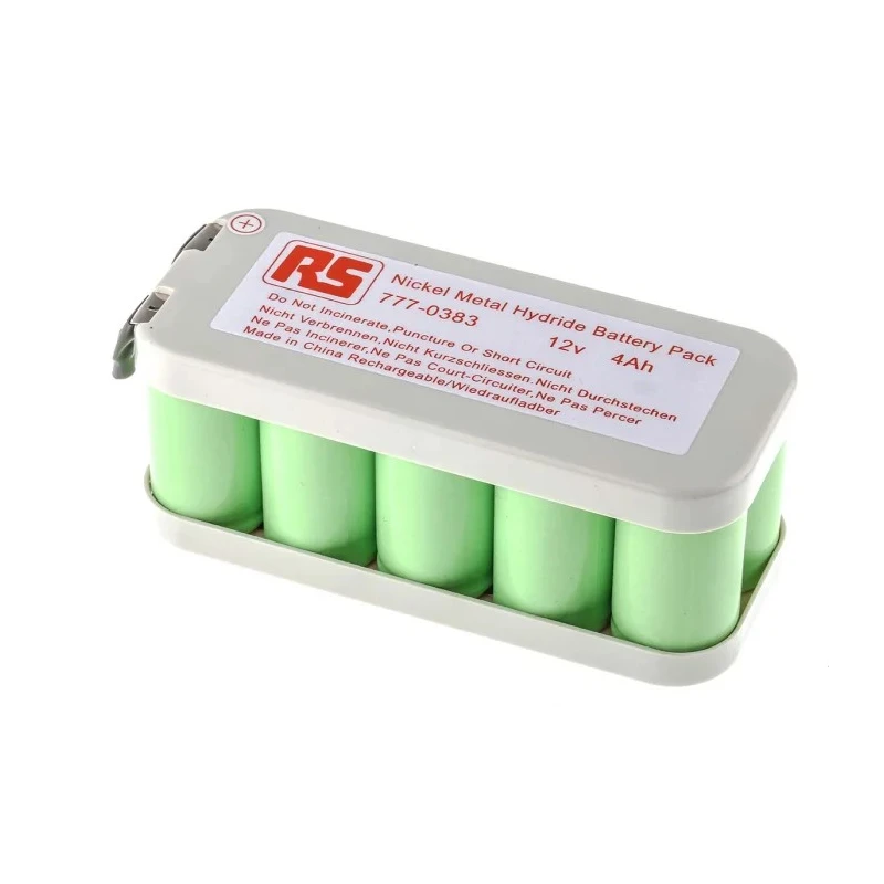 RS PRO 12V Nickel Metal Hydride Rechargeable Battery Pack 10 Cells 4000mAh Model 777-0383