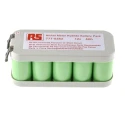 RS PRO 12V Nickel Metal Hydride Rechargeable Battery Pack 10 Cells 4000mAh Model 777-0383