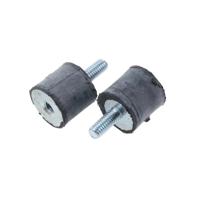 FIBET M4 x 10 mm Anti-Vibration Mount Male to Female Bobbin Natural Rubber 19 daN Compression 1413VD10-45