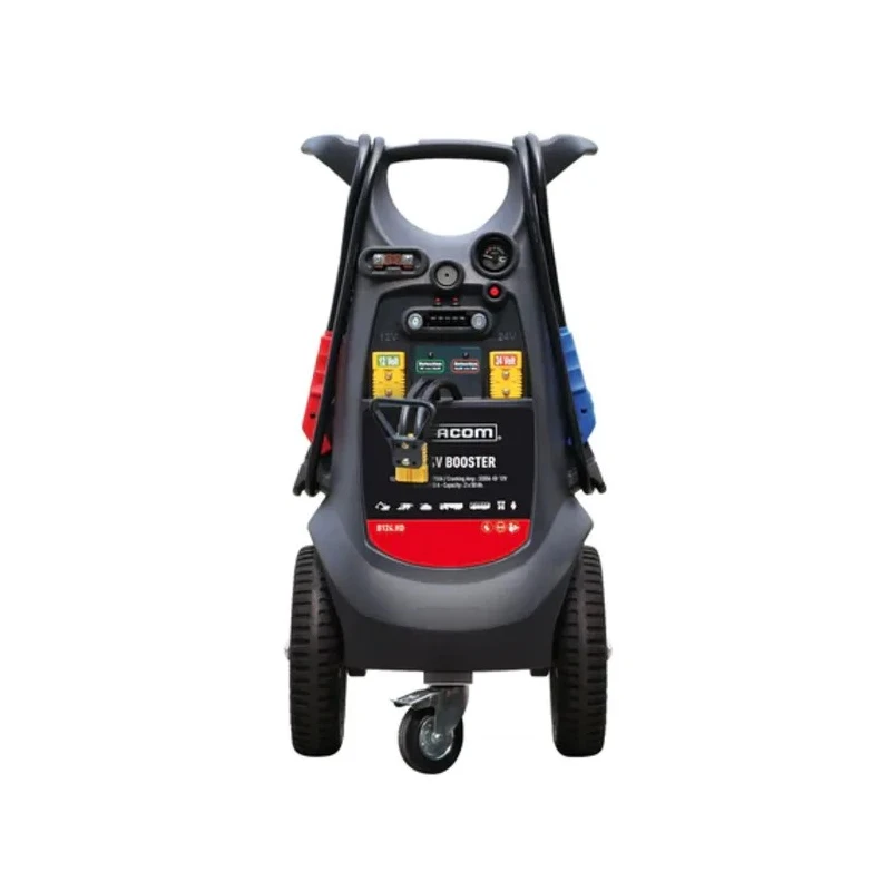 Facom Heavy Duty Battery Charger for 12V and 24V AGM Batteries with 7A Maximum Charge Current B124.HD