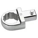 Facom Open End Spanner Head Torque Wrench Accessory Chrome Finish Steel 9 x 12 mm Insert Size 11 mm 12.11