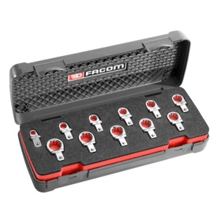 Facom 11-Piece Ring Spanner Set 8 To 19 mm 12.J11