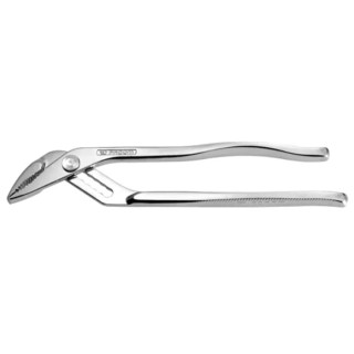 Facom 1-Piece Water Pump Plier, Chrome Finish, 250mm Overall Length, 58mm Jaw Length, VDE/1000V Approved 180