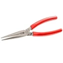 Facom Long Half-Round Nose Plier Serrated 200mm High Carbon Steel Ergonomic Handle 185A.20G