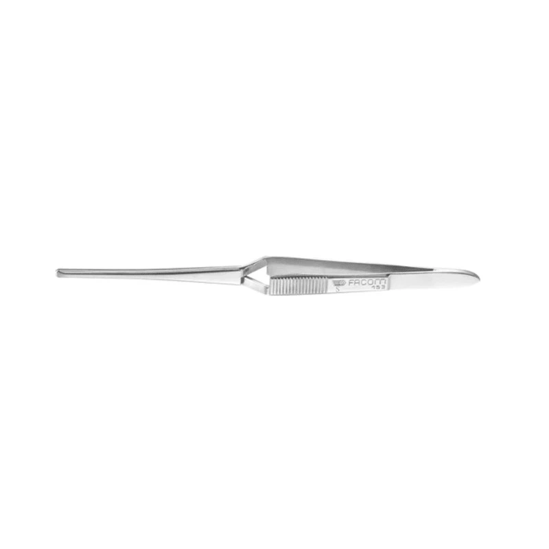 Facom Stainless Steel 150mm Grooved Tweezer 153