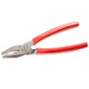 Facom Combination Plier with Serrated Flat and Oval Pipe, Cable Gripping Surface, Angled Nose 15°, 205mm Overall 187A.20G