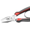 Facom Combination Plier Angled Nose 15°, Cable Gripping Surface, Serrated Flat and Oval Pipe, 205mm Overall 187A.20CPE