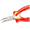 Facom Straight Nose Plier, 160mm Overall, Ergonomic Bi-Material Grip, Carbon Steel, VDE/1000V Approved 193A.16VE