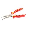 Facom 1-Piece Serrated Round Nose Plier, 200mm Overall Length, 69mm Jaw, VDE/1000V Approved 195A.20VE