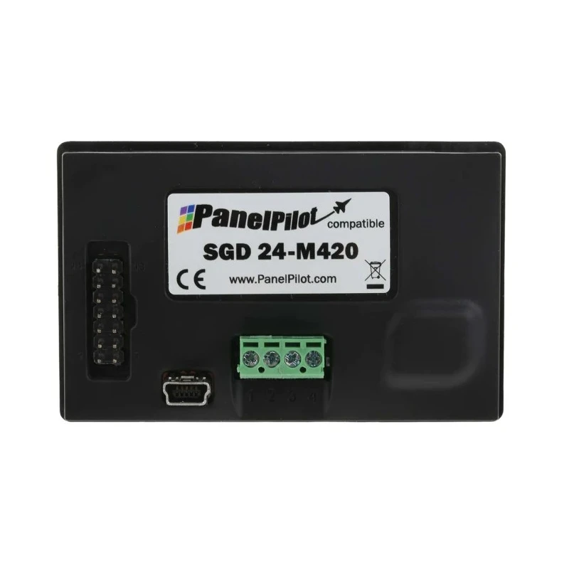 Lascar PanelPilot Digital Panel Multifunction Meter Current Measurement 2.4 Inch TFT Touchscreen Display SGD 24-M420