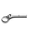 Facom Metric Offset Ring Spanner 27 x 30 mm, Chrome Finish, 12-Point Profile, 353 mm Overall Length 55A.27X30
