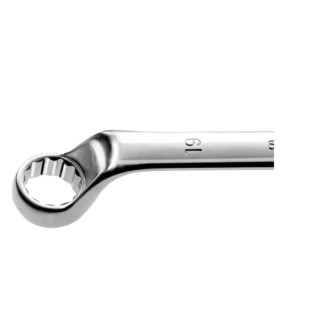 Facom Metric Offset Ring Spanner Size 46 x 50 mm Chrome Finish 510mm Overall Length 55A.46X50