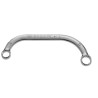 Facom Metric Half Moon Offset Ring Spanner 10 x 12 mm, 143 mm Overall Length 12-Point Chrome Finish 57.10X12