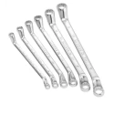 Facom 6-Piece Offset Ring Spanner Set, Sizes 8 x 9 mm to 18 x 19 mm 55A.JN6