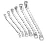 Facom 6-Piece Offset Ring Spanner Set, Sizes 8 x 9 mm to 18 x 19 mm 55A.JN6