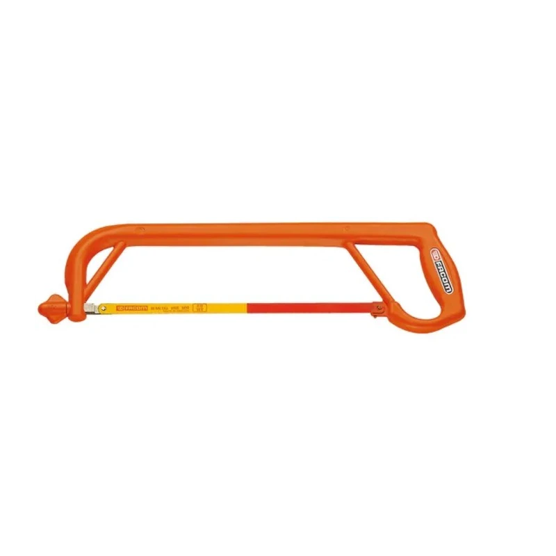 Facom 300 mm Insulated Hand Saw Hacksaw Frame with Two Blade Positions Plastic Handle 602.AVSE