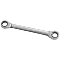 Facom Metric Ratchet Ring Spanner 16 x 18 mm, 210 mm Overall Length 64.16X18