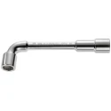 Facom 11/16 in Socket Wrench with Tube Handle, Satin Chrome Finish, Chrome Vanadium Steel, 195mm Overall Length 75.11/16