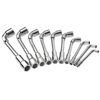Facom 8 to 22 mm² Socket Wrench with Tube Handle, Round Head, 450mm Overall Length 75.JU10