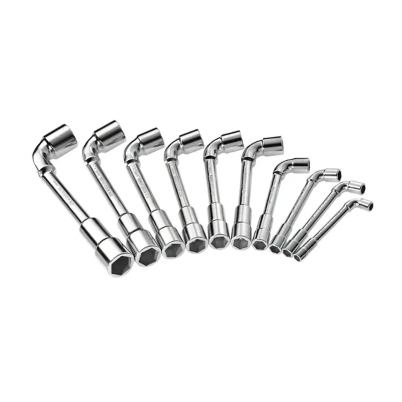 Facom Hexagon Tubular Box Spanner, 10 Pieces, 8 to 19 mm Tip 75.JN10