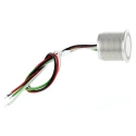 Schurter Illuminated Piezo Switch, Normally Open (NO), Single Pole Single Throw (SPST), Pre-Wired, Rated, 100mA, -40 °C IP67
