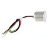 Schurter Illuminated Piezo Switch, Normally Open (NO), Single Pole Single Throw (SPST), Pre-Wired, Rated, 100mA, -40 °C IP67