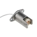 RS PRO Halogen Lamp Holder T300 Screw Snap-Fit 250V 10A Aluminium 2.5kW 777-7808