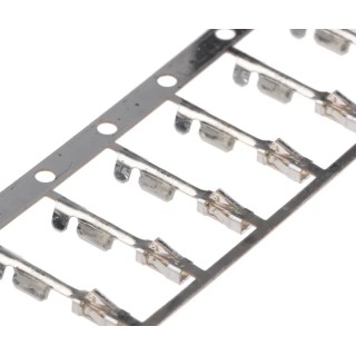 TE Connectivity AMPMODU MOD IV Series Female Crimp Terminal, 24 AWG Min Crimp, 20 AWG Max, Tin Plating, 3A Current 86492-9