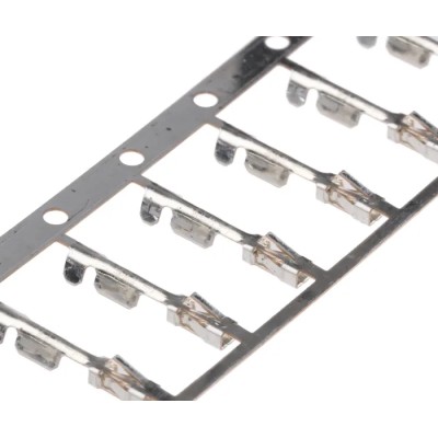 TE Connectivity AMPMODU MOD IV Series Female Crimp Terminal, 24 AWG Min Crimp, 20 AWG Max, Tin Plating, 3A Current 86492-9