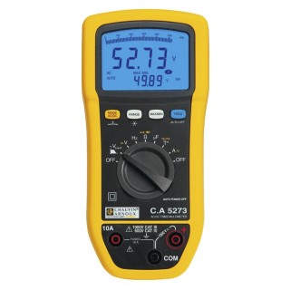 Chauvin Arnoux Handheld Digital Multimeter CA 5273 True RMS 1kV 6000 Counts LCD Display P01196773