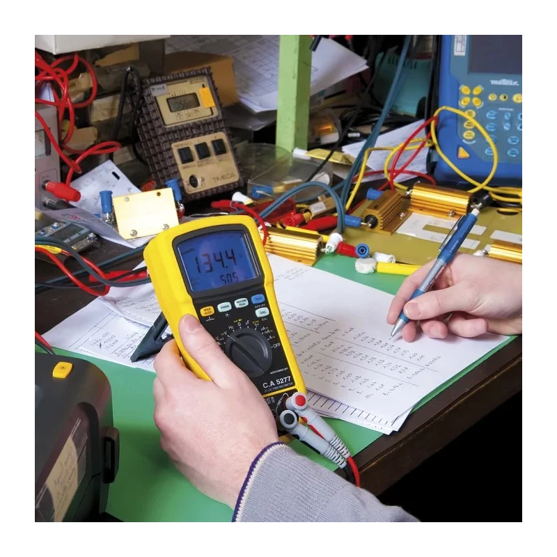 Chauvin Arnoux Handheld True RMS Digital Multimeter CA5277, 1kV AC/DC, 10 A AC, 20 A DC