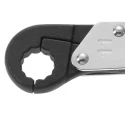 Facom Flare Nut Spanner 16 mm, 191 mm Overall Chrome Finish 70A.16