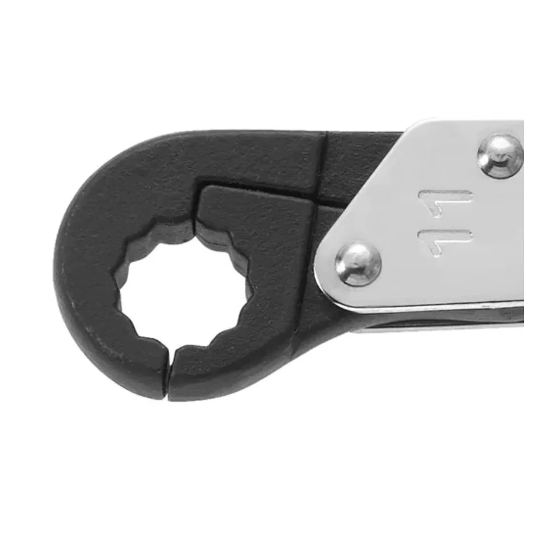 Facom Flare Nut Spanner 17 mm Chrome Finish, 191 mm Overall Length 70A.17