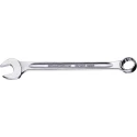 STAHLWILLE Combination Spanner 1/4 in x 1/4 in, 105mm Overall Length, Chrome Alloy Steel, Chrome Finish, 15° Offset 40481616