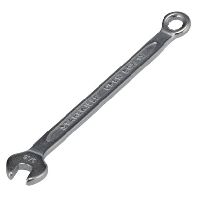STAHLWILLE Combination Spanner 3/16 in, 95mm Overall, Chrome Alloy Steel, 15° Offset 40481212