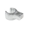 STAHLWILLE Crow Foot Spanner Head, 3/8 in Insert, 11/16 in Size, Chrome Finish 02490038