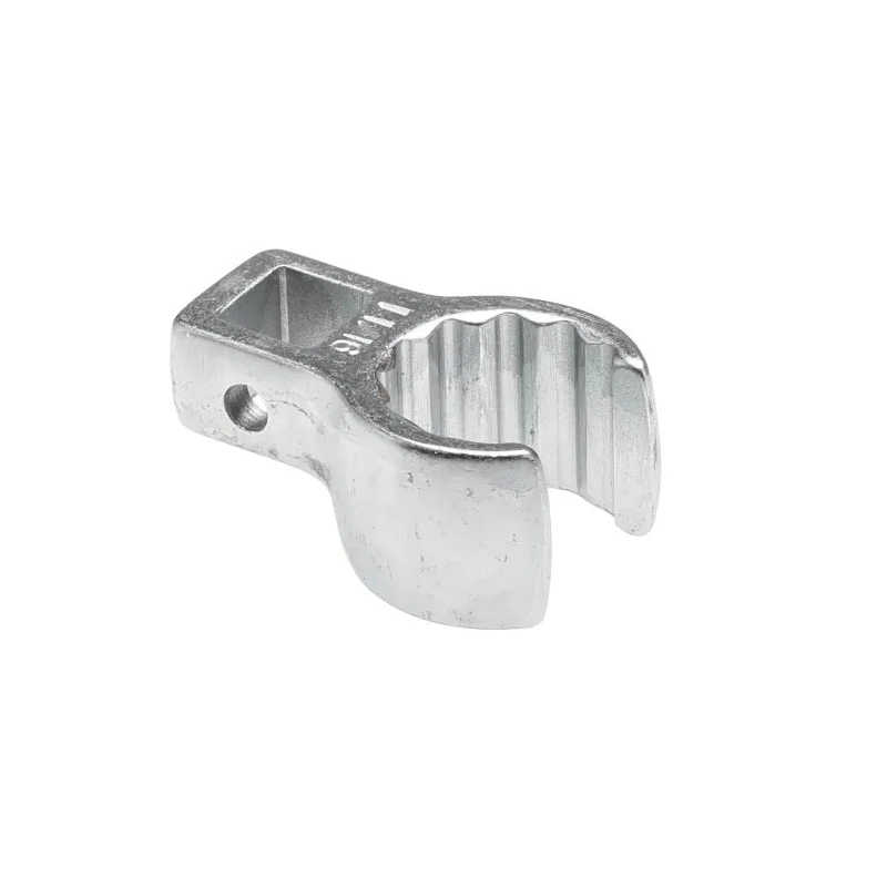 STAHLWILLE Crow Foot Spanner Head, 3/8 in Insert, 11/16 in Size, Chrome Finish 02490038